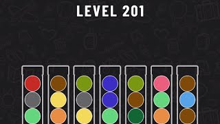 Ball Sort Puzzle Level 201 #ballsortpuzzle #ballsortpuzzlegameplay #puzzlegame #mobilegames