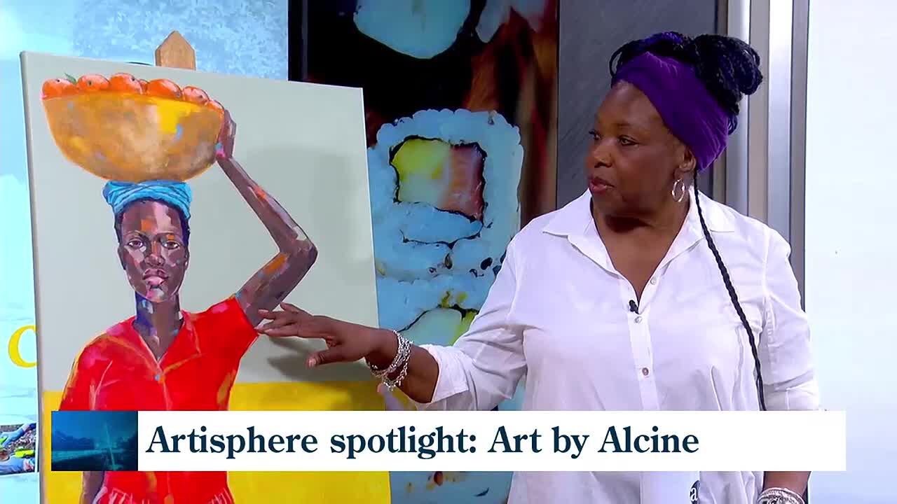 Meet Artisphere Emerging Artist Alcine Perryman-Burow