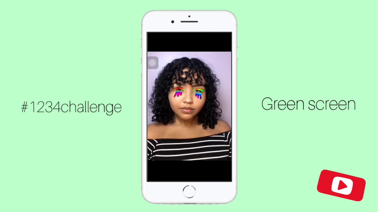  1234 CHALLENGE COMO FAZER EFEITO CROMA NO IPHONE YouTube