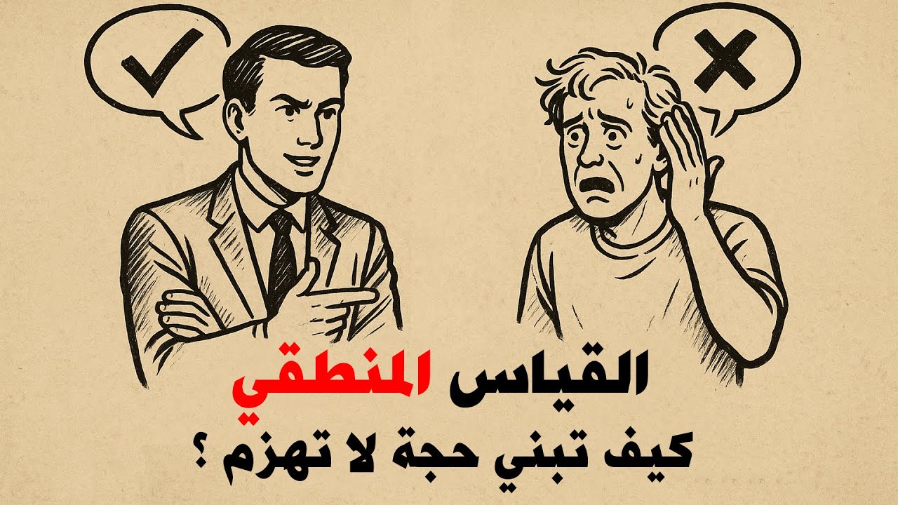 القياس المنطقي: كيف تبني حجة لا تُهزَم؟