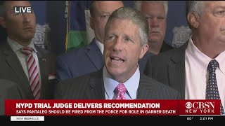 Pba Reacts To Nypd Judges Recommendation To Fire Officer Daniel Pantaleo