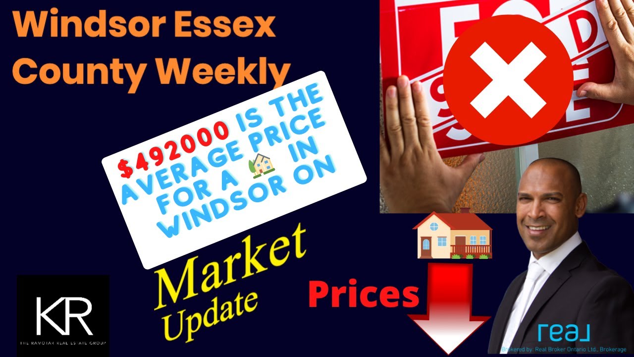 Windsor Ontario and Essex County Real Estate Market Update October 10