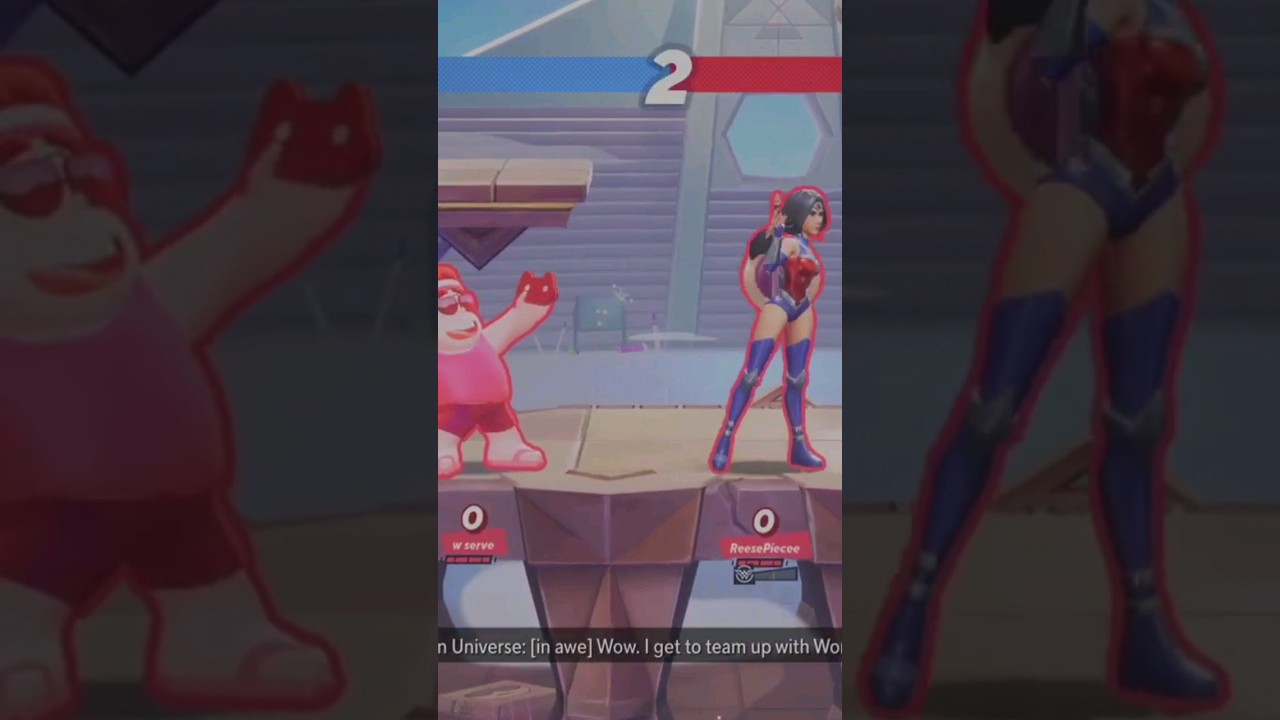 MultiVersus - What If Steven Universe Meets Wonder Woman! Unique Interaction 