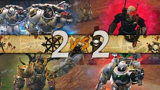 Warhammer 40,000: Dawn of War 2 - 2v2 | TravMat + Mostafa [vs] MrCrow + new bad