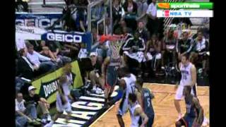 Dwight Howard 45pts-19reb-8blk vs. Bobcats (02.17.09)