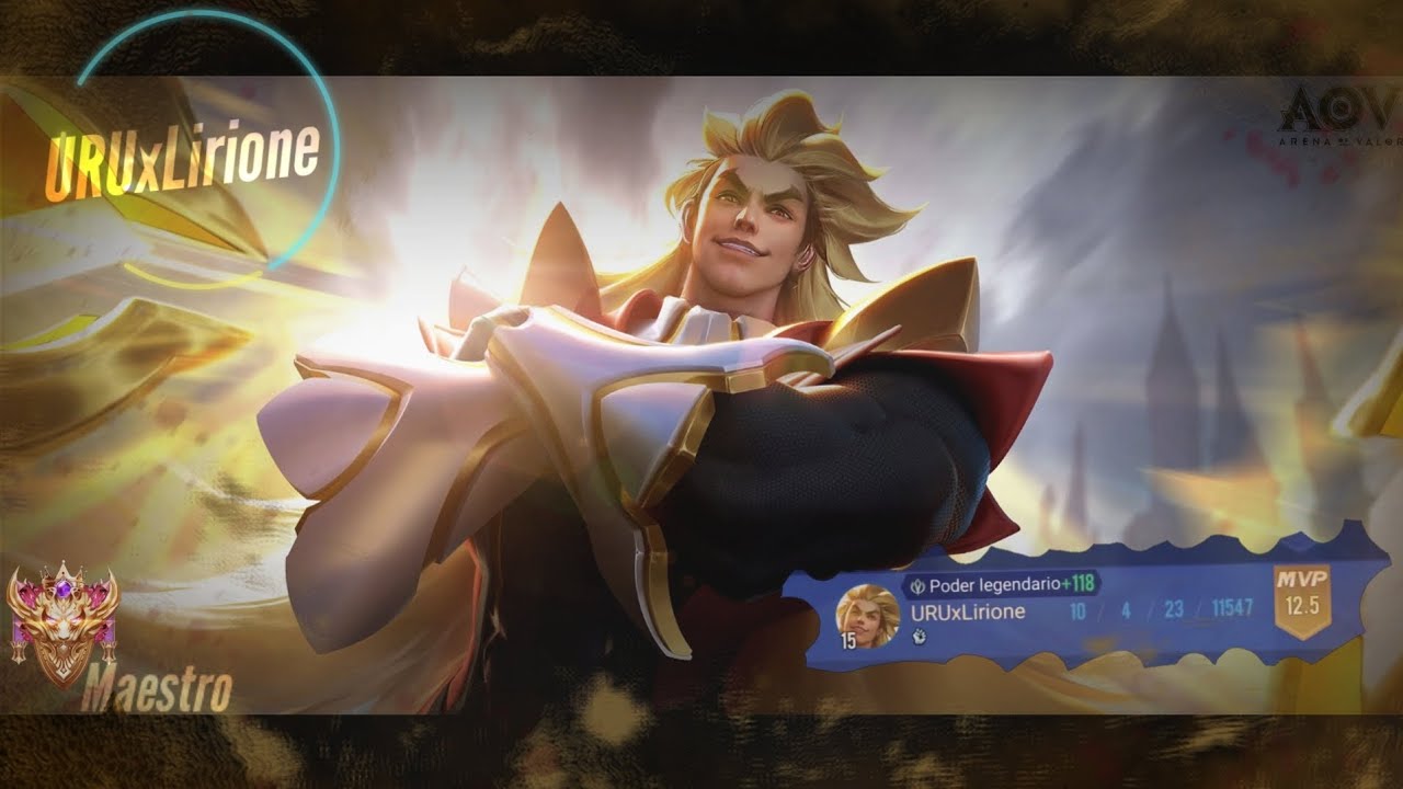 Ranked Maestro Con Dirak⚡|| Arena Of Valor 🇺🇾 #arenaofvalor #aov #dirak ...