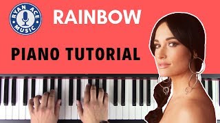 Kacey Musgraves - Rainbow | FULL PIANO TUTORIAL