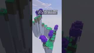 Skyblock in 2026 🚀👀 #minecraftaddons