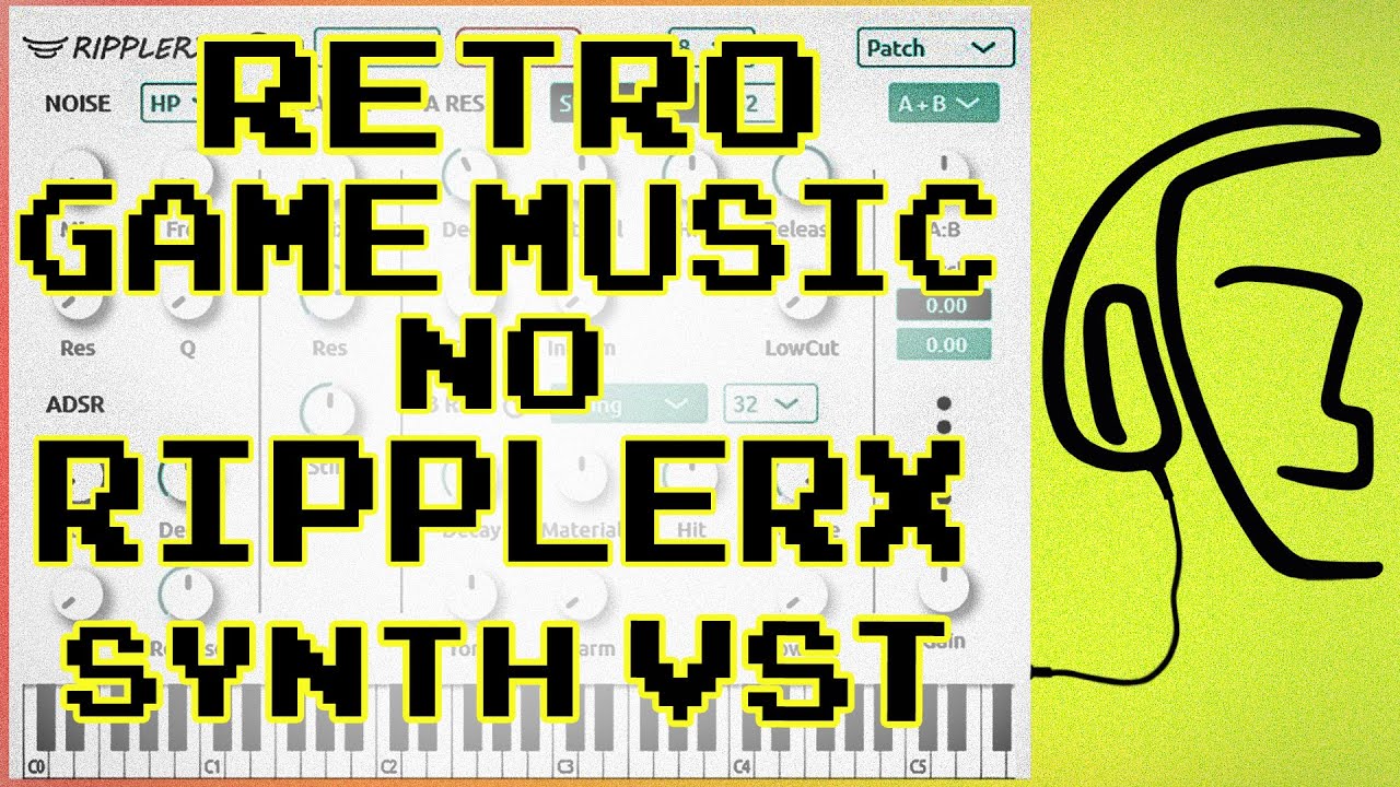 Uma Música Para Game Retrô no Rippler X - A Retro Game Music !