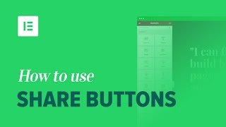 Share Buttons Widget: Add Social Media Icons on WordPress with Elementor screenshot 4