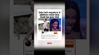 Elon Musk Just Got Roasted By Doja Cat — And The Internet Is Loving Every Second 🙌🏾😭 #shorts