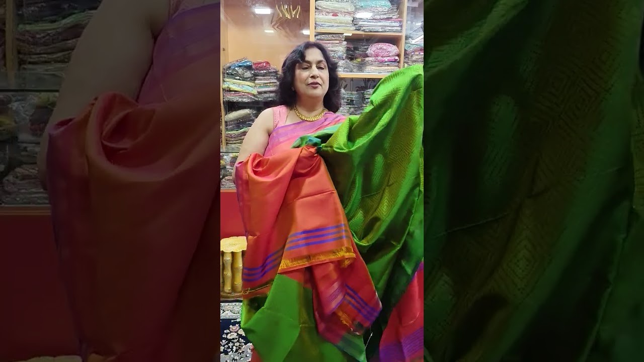 Embossed silk sarees from Shamppas Collection .Booking number 9434662677 #shamppascollection