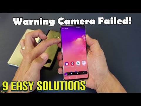 Galaxy S8/S9/S10: "Warning Camera Failed" 9 Easy Fixes!