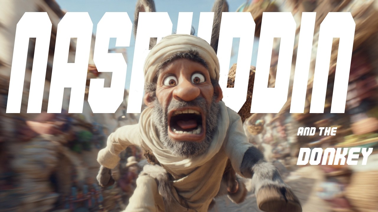 He Let The Donkey To Decide | Nasruddin's funny Inspiring Animation Story