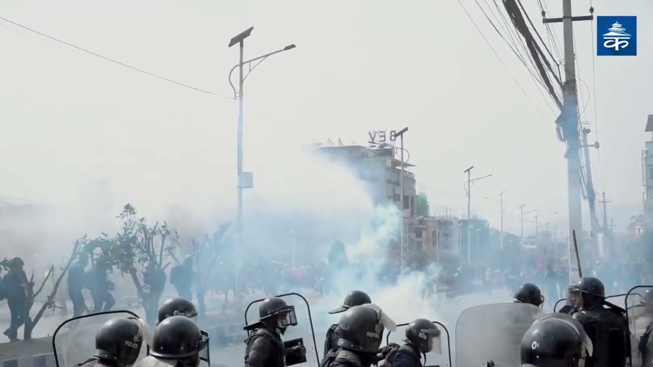 Anti-MCC protests disrupt road traffic in Kathmandu Throughout 