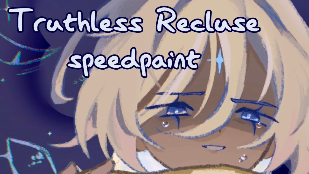truthless recluse // crk fanart // procreate speedpaint