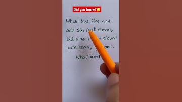 When i take five and add six....#math #tutor #youtube #shorts #mathtrick #learning #youtubeshorts