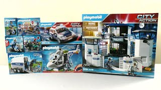 Playmobil unboxing : Police (2016) - 6877, 6879, 6919, 6920, 6921, 6922, 6923, 6924