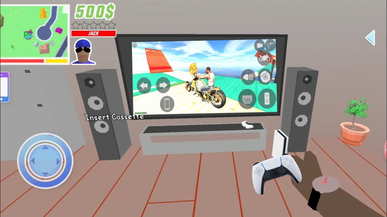 Om Dude main PS 5 di rumah 🤣 papa zefa