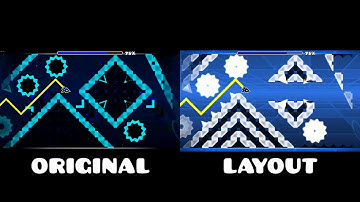 "Sonic Wave" Original vs Layout | Geometry Dash Comparison