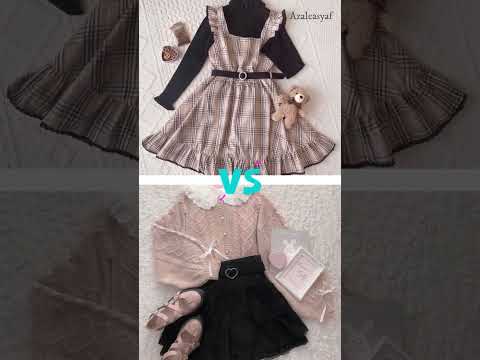 outfit kawaii dan kiyowo, kamu milih yang atas atau bawah?