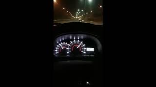 Story' WA nyetir mobil malam hari ditol