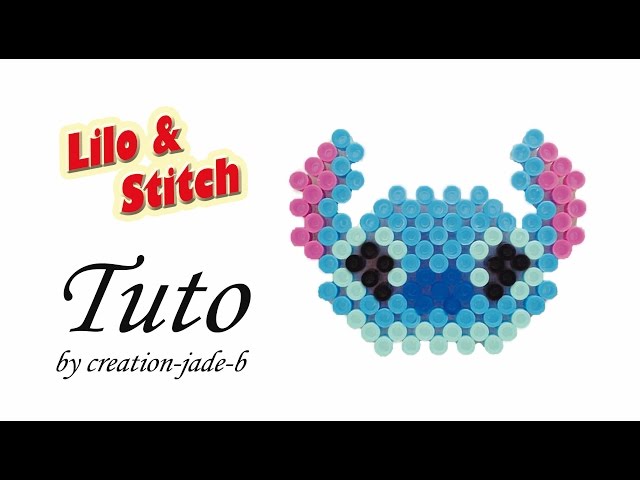 Tuto Perles à repasser (Hama) - Lilo & Stitch ! 