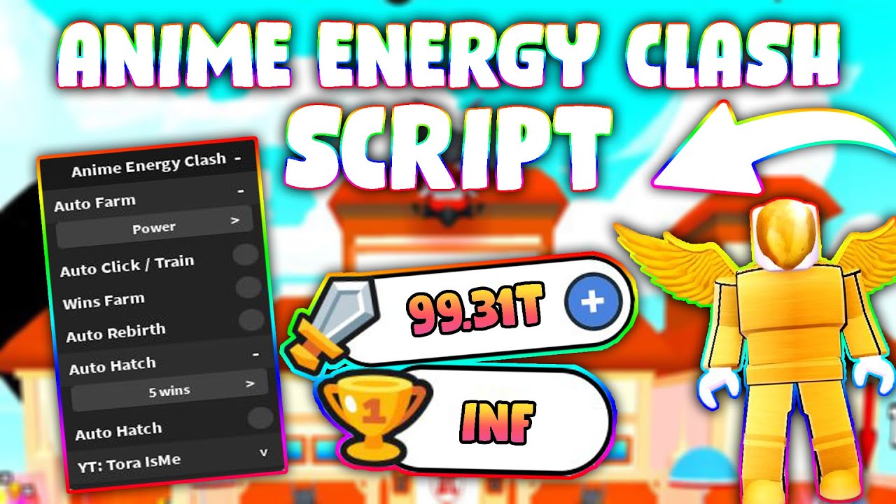 FREE UGC👑] ANIME ENERGY CLASH SIMULATOR SCRIPT!!, Roblox