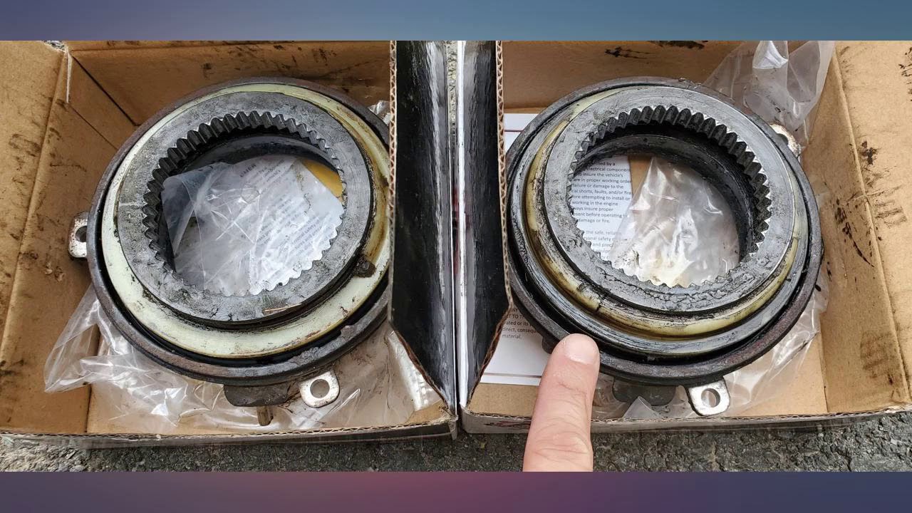 4x4 4WD Auto Locking Hub Axle Actuator Front Left or Right - Replaces Part - review