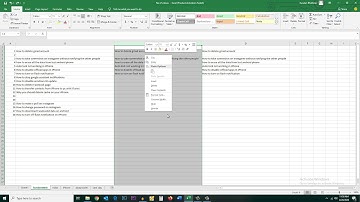 How to hide and unhide rows and columns in Excel | Excel 2016