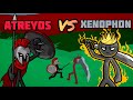 Prince atreyos vs general xenophon stick war legacy mod menu new update epic battle funny moments