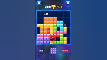 ASMR Tetris Block Puzzle Gameplay #shorts #asmr #relaxing #satisfying #59