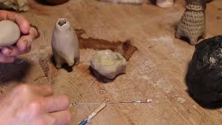 видео: Как слепить из глины лисицу свистульку. картинка: Как слепить из глины лисицу свистульку.