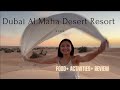 All Inclusive Desert Hotel Experience At The Luxurious Dubai Al Maha Resort - Vlog