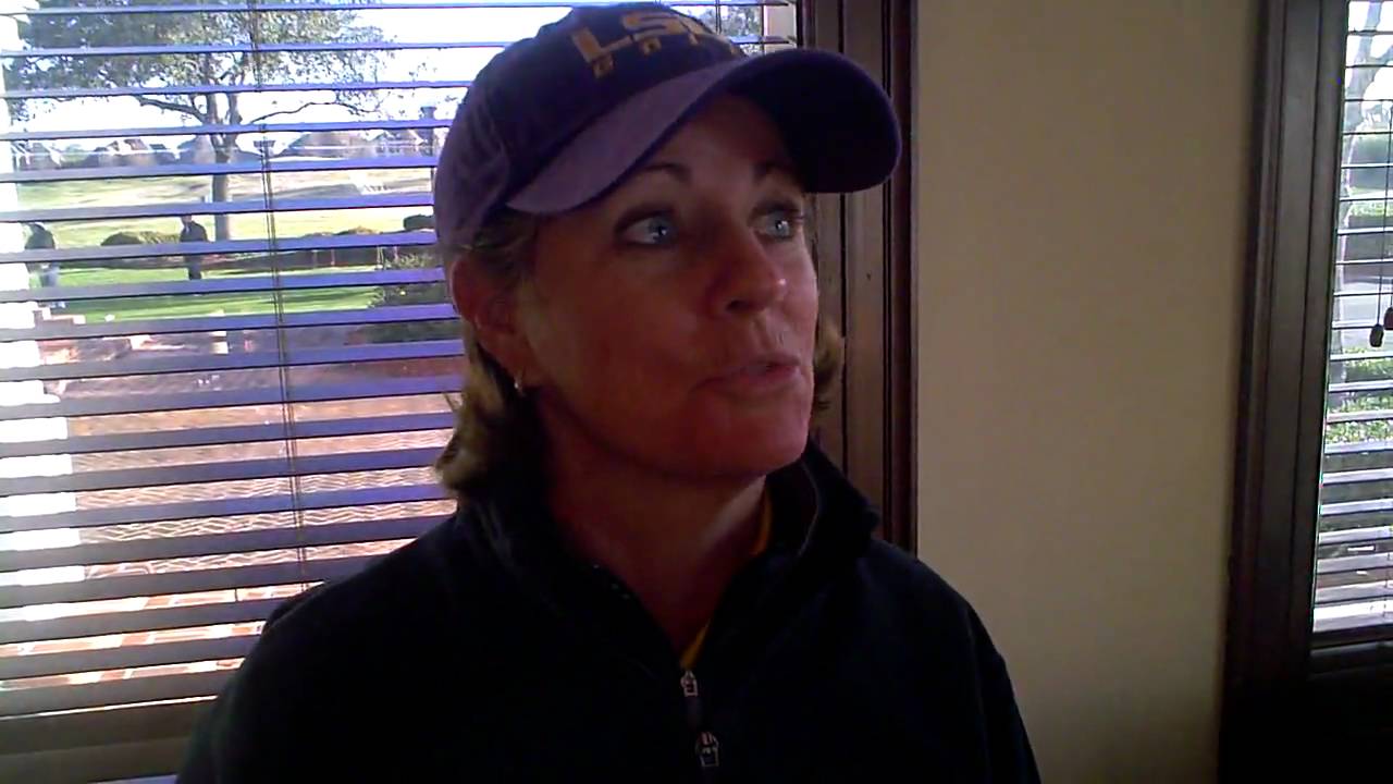 LSU head golf coach Karen Bahnsen - YouTube