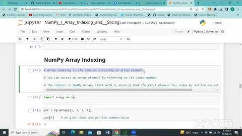 Class_3 | Numpy Array 2023 | Create 1d numpy Array | Numpy 2d array | numpy array tutorial 2023