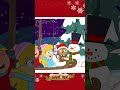 Christmas Is Here 🎄- Let’s Build a Snowman ⛄#shorts #christmas #nurseryrhymestreet