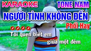 Người Tình Không Đến Karaoke Bolero Nhạc Sống Tone Nam ( BẢN PHỐI HAY ) - Tình Trần Organ