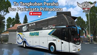 Bus Pariwisata Primadona Family Gathering Tangkuban Parahu||Bus Simulator Indonesia Game Android screenshot 3
