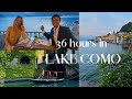 How to Spend 36 Hours in Lake Como | Bellagio, Sunset Dinner, Private Boat Ride, Filming Locations