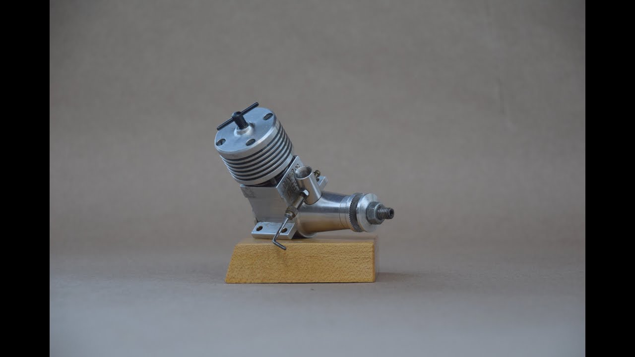 Diesel engine run: Owen "Mate" 2cc homebuilt engine