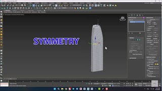 #05 3DSMAX TUTORIAL | SYMMETRY in 3Dsmax 2022
