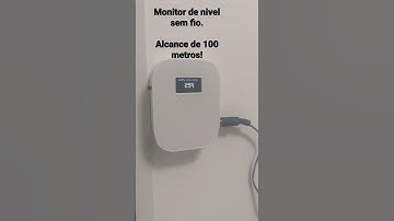 Monitor digital de nível para caixa d