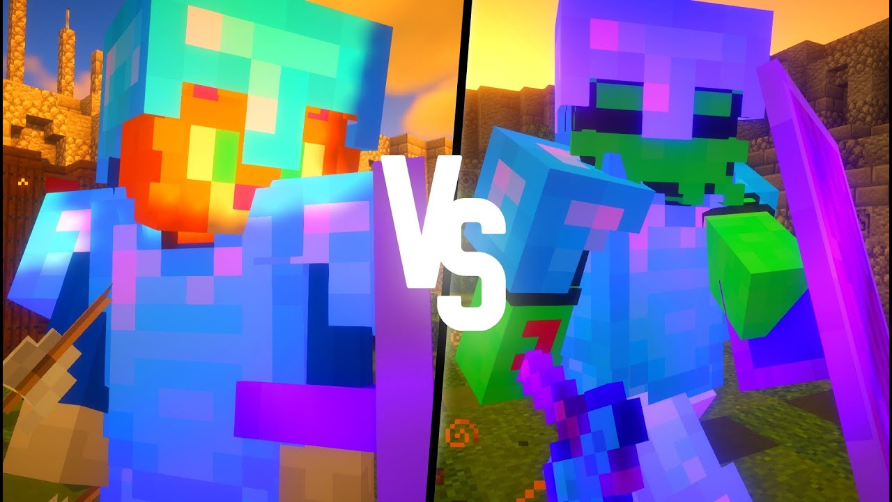 I fought Mr. Virus in Minecraft PvP - YouTube