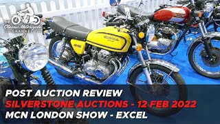 Silverstone Auctions  Post Auction Review  MCN London Motorcycle Show  12 February 2022