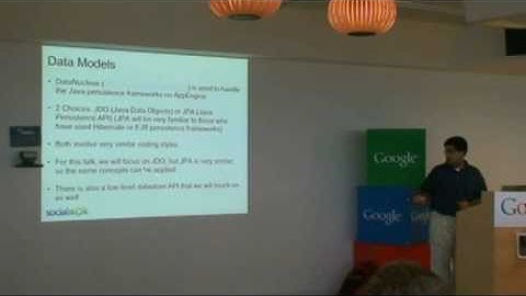 Part 1/3 of Talk 1/3 - Google App Engine Development ..