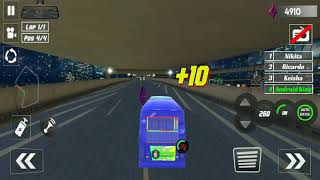 Tuk Tuk Auto Rickshaw 3d Stunts - Racing Impossible Mission - Android Gaming screenshot 5