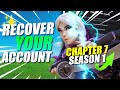 HOW TO GET YOUR FORTNITE ACCOUNT BACK (Recover your Fortnite Account Guide 2025)