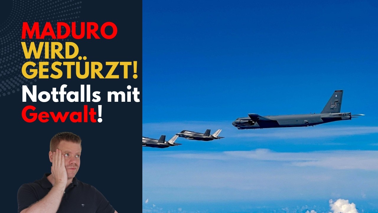 Maduro wird gestürzt! Größter US-Aufmarsch seit 30 Jahren!