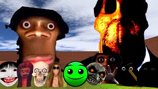 All Furious Angry Munci, Nicos Nextbots, Obunga Family in Gmod Compilation 15